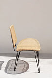 SKLUM Chaise Lounge de Jardin en Osier synthétique Zelin Naturel