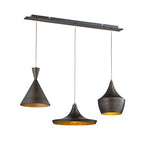 WOFI 6231.03.23.8123 Lampe suspendue, Métal, Marron