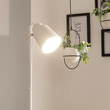 LEDKIA LIGHTING Lampadaire Métal Ulux 1450x250x250 mm Blanc E27 Métal pour Décoration Salon, Chambre, Cuisine