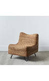 DENZZO - Fauteuil Fibres Naturelles Jacinthe