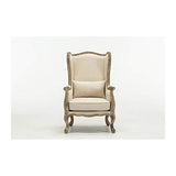 Générique Chambourcy Fauteuil Bergere - Lin Naturel - l 67 x p 69 cm