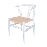 MUEBLES MARIETA OLD STYLE NOW Chaise Wishbone Blanc