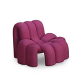 Couches for Living Room Personality Special-Shaped Spider Seat Simple Single Leisure Sofa Model Room Hotel Lazy Lounge Chair Lounger Sofa (Color : Red) (Grey)