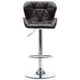 Tabouret de Bar en Cuir synthétique Marron