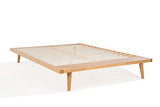 Orient Lit Plateforme 160 x 200 en Bois Chêne