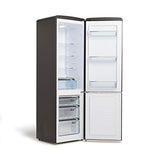 CREATE /FRIDGE STYLANCE/réfrigérateur Combi 244L Noir Design et style rétro vintage