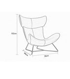 KJGLXD Salon Sofa Cuir véritable Inclinable Canapé-lit Meubles Home cinéma Style Artistique Paresseux Chaise de canapé,Marron