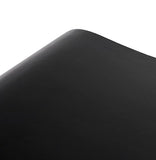 Alterego Tabouret Bas d'appoint 'Mojo' en Bois Noir