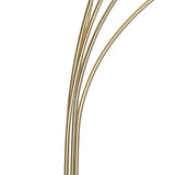 Qazqa sixties - Lampadaire Design - 5 lumière - H 1980 mm - Doré/Laiton - Design - Éclairage intérieur - Salon I Chambre