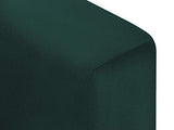 Milo Casa Fauteuil Velours, Carla, 1 Place, Vert Bouteille, 82x78x75