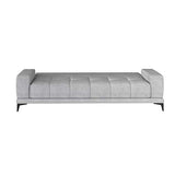 MAMBA Pieds de rangement modernes en simili cuir/tissu