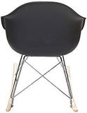 Lo + deModa Tower Arms Couleur Edition – Chaise, Acier, 179 x 86 x 80 cm, Couleur Noir