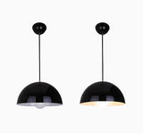 LED Plafonnier / Lustre Lumière vintage pour l'éclairage des piétons facile moderne et créatif abat-jour semi-circulaire Single Head 30 * 19 cm plafond suspendu lampe bar, café, restaurant chambre à c