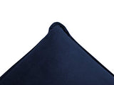 Mazzini Sofas Fauteuil Velours, Verveine, 1 Place, Bleu Roi, 114x88x90