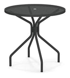 Emu Table extérieure de Rechange Diamètre 80 cm Art. 803 Couleur Gris Antique - Made Italy