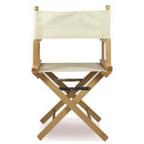 Fauteuil de metteur en scène, Couleur Naturel avec Tissu ecrù - Regista P