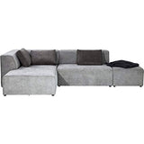 Canapé Infinity Antique Ottoman gauche gris Kare Design