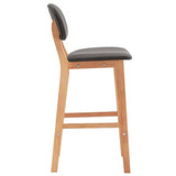 vidaXL 2X Tabourets de Bar Chaises de Comptoir Chaises de Bar Sièges de Comptoir Sièges de Bistro Tabourets de Pub Maison Intérieur Gris Clair Tissu