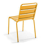 Oviala Palavas - Chaise en métal Jaune