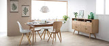 Chaises Vintage Finition Noyer (Lot de 2) NORDECO