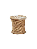 CYRILLUS Tabouret en corde et rotin TU Naturel