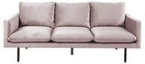 Marque Amazon - Movian Eli - Canapé 3 places, 85 x 200 x 83 cm (longueur x largeur x hauteur), Rose poudreux