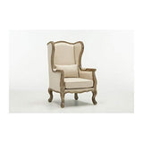Générique Chambourcy Fauteuil Bergere - Lin Naturel - l 67 x p 69 cm