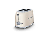 SMEG TSF01CREU Grille-pain, 950 W, 1.5 liters, Crème
