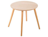 Atmosphera - Lot de 3 Tables à café Rondes en Bois mileo