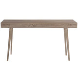Paris Prix - Console 1 Tiroir en Bois Ayana 150cm Naturel