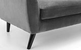 Julian Bowen Canapés, Gris Foncé, 2 Seater