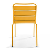 Oviala Palavas - Chaise en métal Jaune