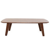 Miliboo Table Basse Design Noyer Fifties