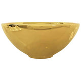 vidaXL Lavabo Lave-Mains Vasque à Poser Monter Evier Salle de Bain Intérieur Salle d'Eau Cabine de Toilette Maison 32,5x14 cm Céramique