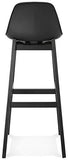 Générique Tabouret de Bar Design Turel Black 42x48x102 cm
