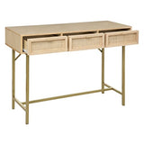 Console Rayo - cannage rotin - 3 tiroirs - Atmosphera créateur d'intérieur