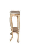 Biscottini Console Baroque 87x33x87 cm Made in Italy | Console Chambre | Table Console Bois
