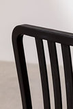 SKLUM Chaise de Jardin Army Noir