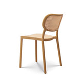 Kosmi - Chaise de Salle à Manger Moutarde Style Vintage