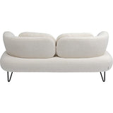 Kare Design Canapé Peppo 2 Places Blanc 182 cm