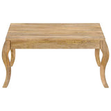 N/O Profitez de Vos achats avec Table Basse 80x80x40 cm Bois de manguier Massif