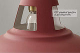 Moderne Metal Suspensions luminaires Abat-Jour, Industrielle Suspensions Eclairage Pendentif Lumiere E27 Eclairage de Plafond Luminaires Intérieur pour Cuisine Salle à Manger Chambre Vert
