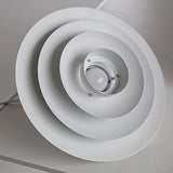 PH Suspension Salle à Manger Blanc Lampe De Salle à Manger Moderne Lampe Suspendue Table à Manger, Lampe Suspendue Nordique Pour Chambre Salon îLot De Cuisine, Aluminium, Douille E27, Ø38 cm