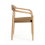 Kave Home - Chaise Nina Beige Eucalyptus FSC 100%