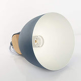 E27 Moderne Metal Suspensions Luminaire Sphérique Plafonnier Lustre Industriel en Métal Plafonnier Lustre Plafonnier Lampe LED (Bleu)
