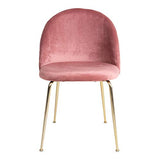 Selsey Chaise Rembourre, Rose, 50 x 78 x 52