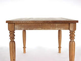Langer Naturholzmöbel Table de Salle á Manger Olinda 160 x 90 Bois Massif Style Shabby Cuisine Look Antique