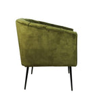 HSM Collection Fauteuil Chester - Vert Olive Adore 16 72 * 71 * 80