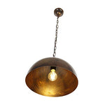 QAZQA magna licht88 - Suspension Rustique - 1 lumière - Ø 340 mm - Brun rouille - Industriel,Rustique - Éclairage intérieur - Salon I Chambre I Cuisine I Salle à manger