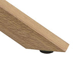 Marque Amazon - Movian Zala - Table basse, 82 x 82 x 40 cm (longueur x largeur x hauteur), Marron